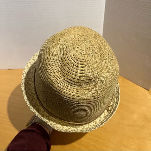 San Diego hats company wicker bead straw hat OS Women’s Fedora - Picture 6 of 9